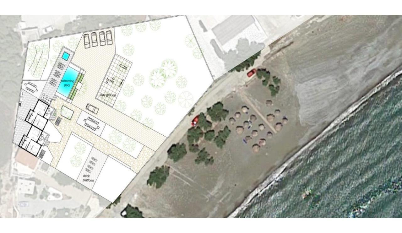 Beachfront Villa On Crete - Kirvas, Member Of Pelagaios Villas คูตซูนารี ภายนอก รูปภาพ