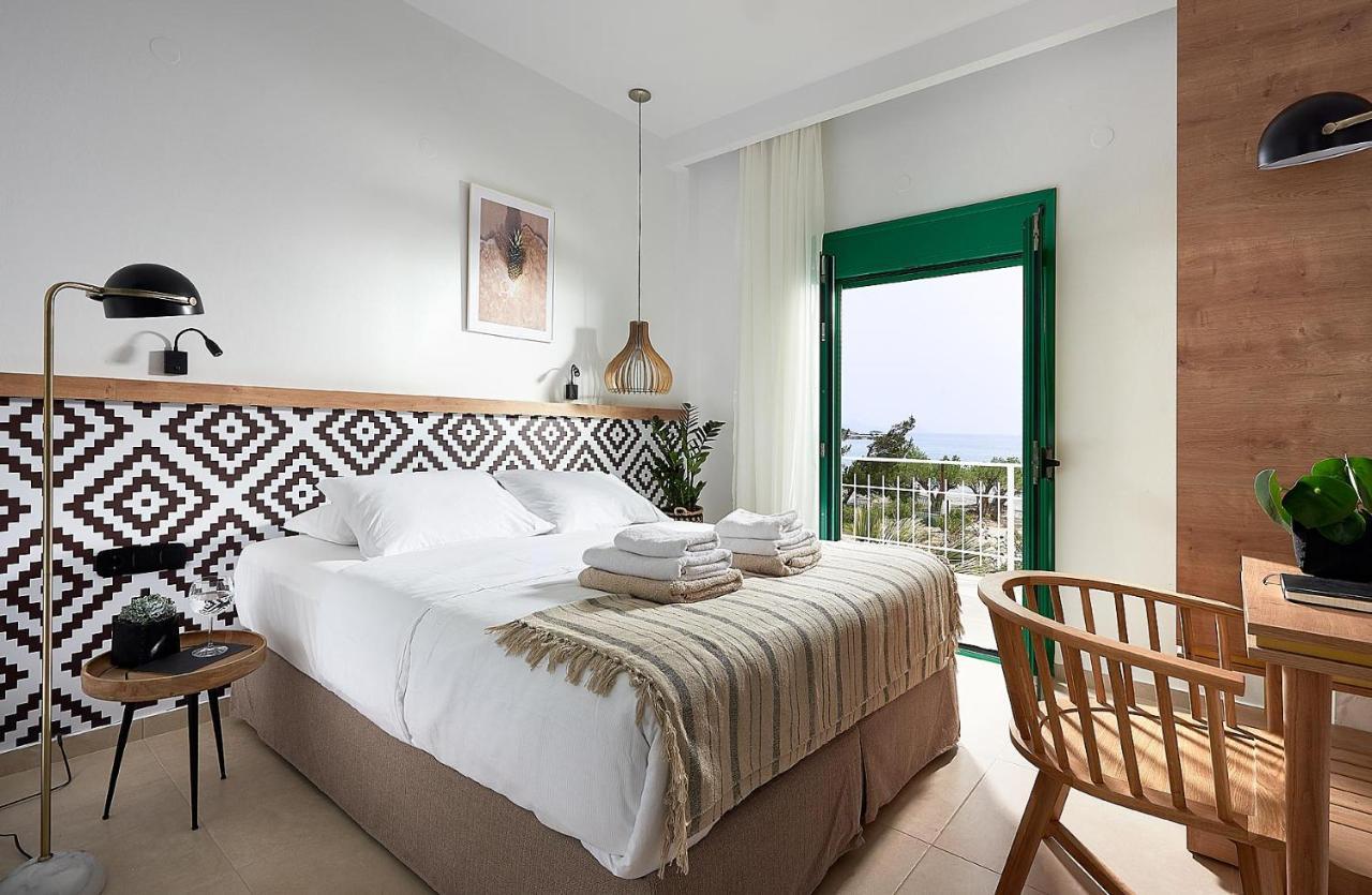 Beachfront Villa On Crete - Kirvas, Member Of Pelagaios Villas คูตซูนารี ภายนอก รูปภาพ