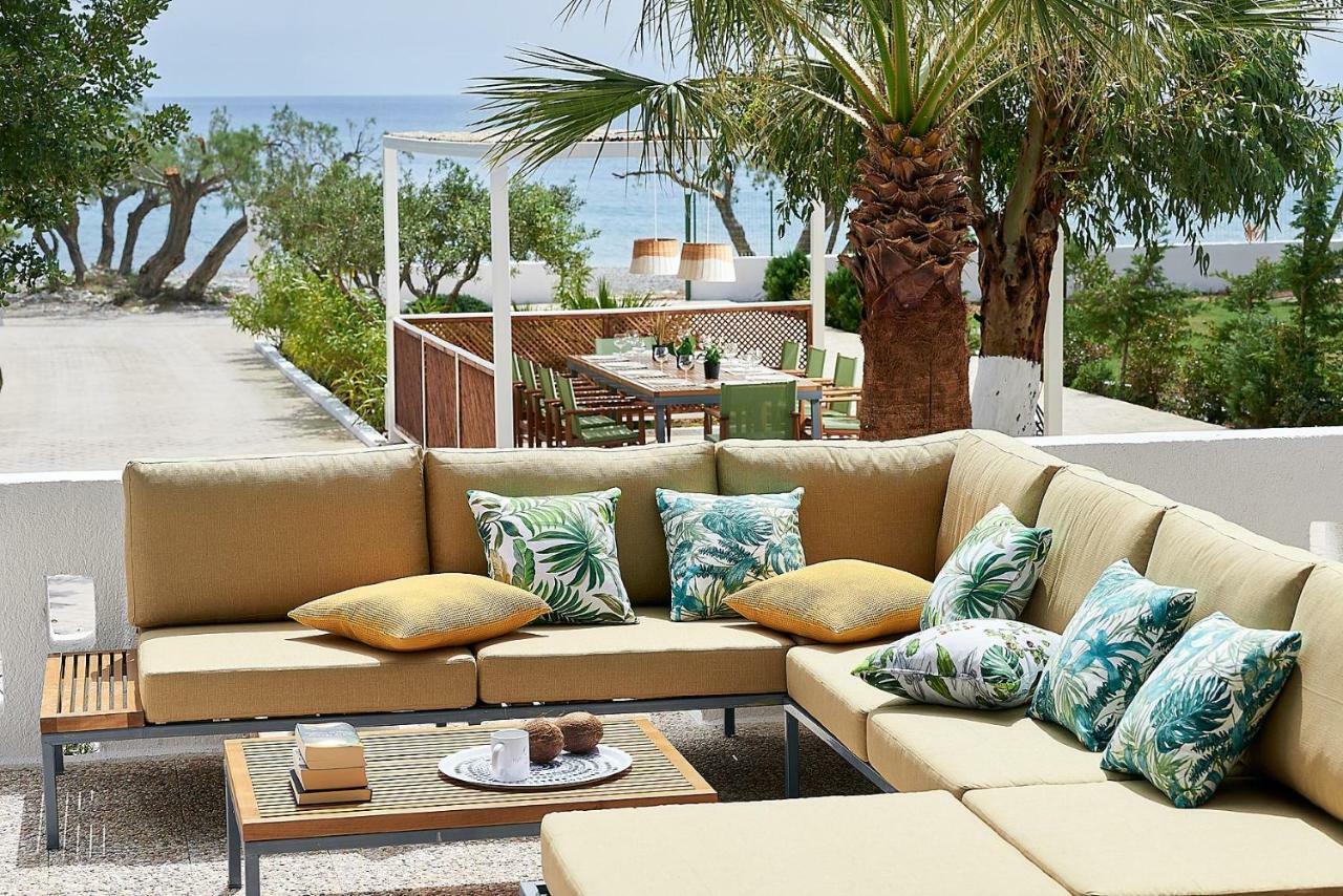 Beachfront Villa On Crete - Kirvas, Member Of Pelagaios Villas คูตซูนารี ภายนอก รูปภาพ