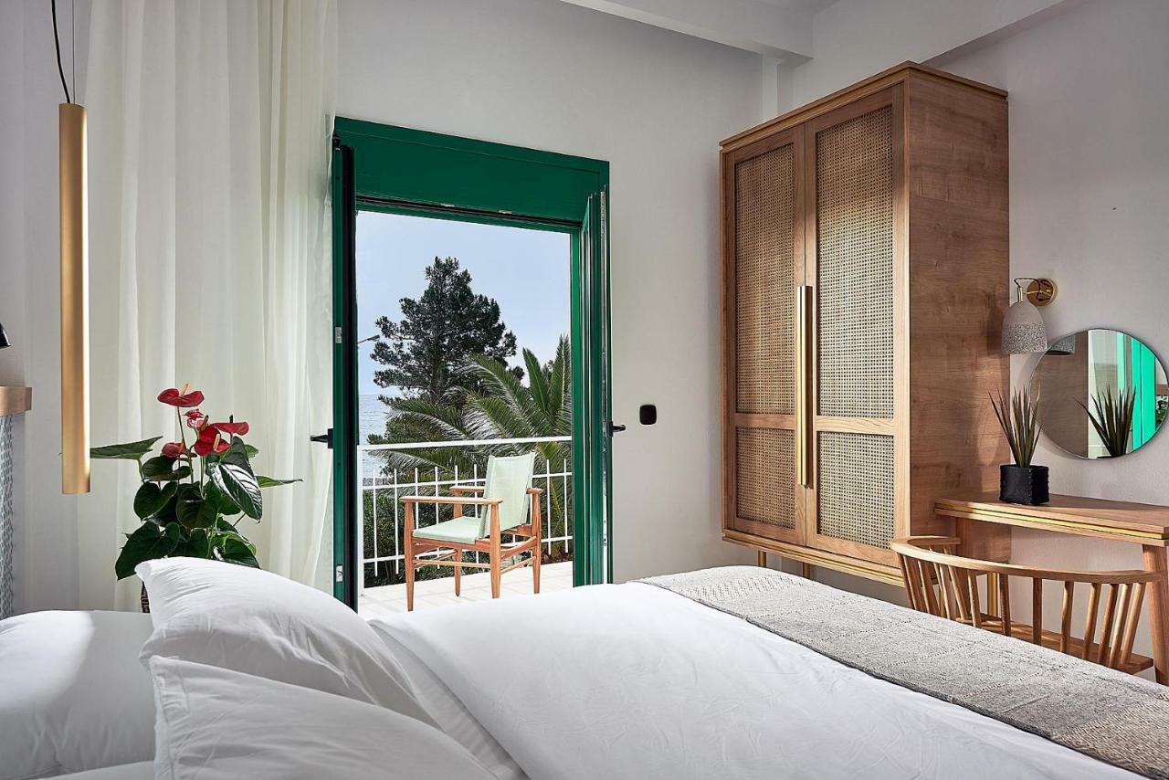 Beachfront Villa On Crete - Kirvas, Member Of Pelagaios Villas คูตซูนารี ภายนอก รูปภาพ