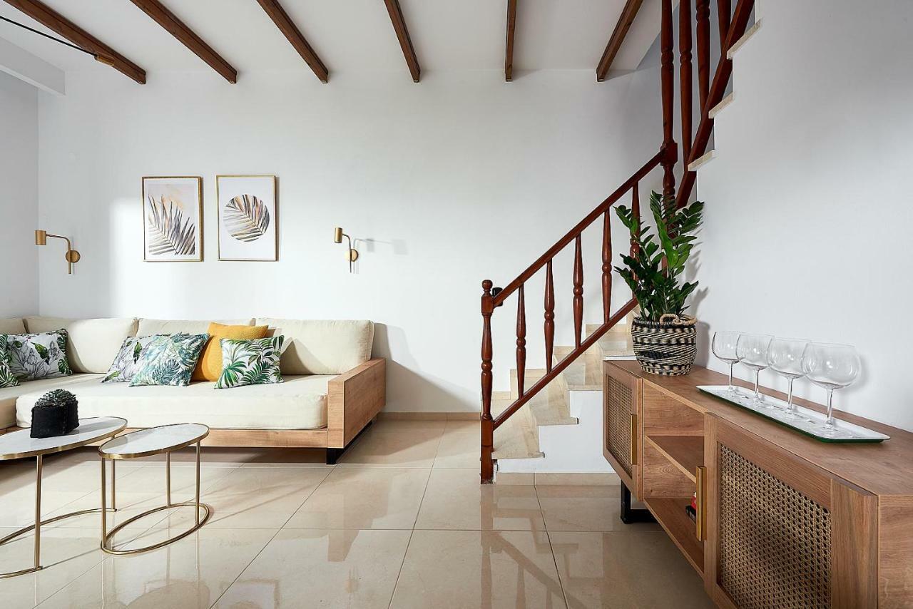 Beachfront Villa On Crete - Kirvas, Member Of Pelagaios Villas คูตซูนารี ภายนอก รูปภาพ